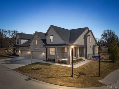 Stunning New Construction End-Unit Condo, adjacent to the on Pine Trace Golf Club in Michigan - for sale on GolfHomes.com, golf home, golf lot