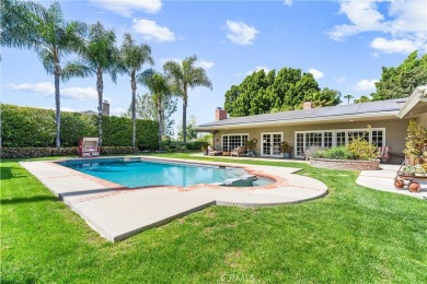 Nestled in a serene cul-de-sac adjacent to Yorba Linda Country on Yorba Linda Country Club in California - for sale on GolfHomes.com, golf home, golf lot