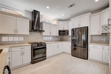 Beautifully Remodeled Hancock Model in Sun City Summerlin! This on Highland Falls Golf Club in Nevada - for sale on GolfHomes.com, golf home, golf lot