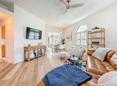 -THIS HOME IS A ABSOLUTE MUST SEE- Experience serene pond views on Lansbrook Golf Club in Florida - for sale on GolfHomes.com, golf home, golf lot