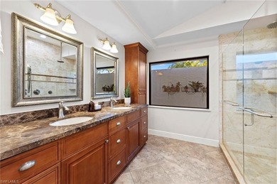 Set on an oversized golf-course lot with eastern rear exposure on Wildcat Run Golf and Country Club in Florida - for sale on GolfHomes.com, golf home, golf lot