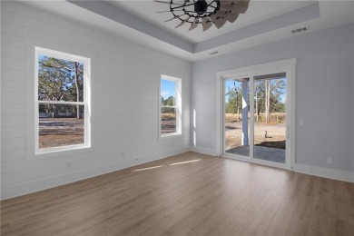 MOVE-IN READY NEW CONSTRUCTION, JUST IN TIME FOR THE SUMMER! NO on Sapelo Hammock Golf Club in Georgia - for sale on GolfHomes.com, golf home, golf lot