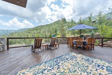 Nestled in the quiet neighborhood of Iron Canyon, this residence on Park City Golf Course in Utah - for sale on GolfHomes.com, golf home, golf lot