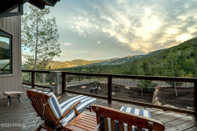 Nestled in the quiet neighborhood of Iron Canyon, this residence on Park City Golf Course in Utah - for sale on GolfHomes.com, golf home, golf lot