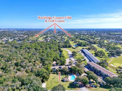 Charming 2 bedroom 2 bath condo located in quiet community of on Rockledge Country Club in Florida - for sale on GolfHomes.com, golf home, golf lot