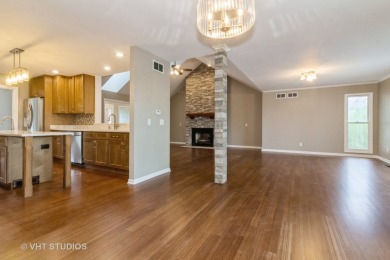 Absolutely stunning rehabbed luxury ranch, which backs up to on Blackberry Oaks Golf Course in Illinois - for sale on GolfHomes.com, golf home, golf lot