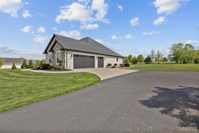 Exquisite custom home in the sought after Village Green on Saint Francois Country Club in Missouri - for sale on GolfHomes.com, golf home, golf lot