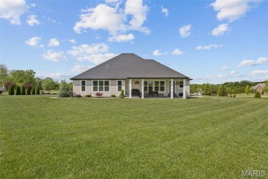Exquisite custom home in the sought after Village Green on Saint Francois Country Club in Missouri - for sale on GolfHomes.com, golf home, golf lot