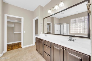 Beautiful single level home located on a private golf course lot on Seville Golf and Country Club in Arizona - for sale on GolfHomes.com, golf home, golf lot