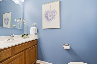 Spectacular 3-bedrooms, 2.2-bath home overlooking the pond and on White Eagle Golf Club in Illinois - for sale on GolfHomes.com, golf home, golf lot