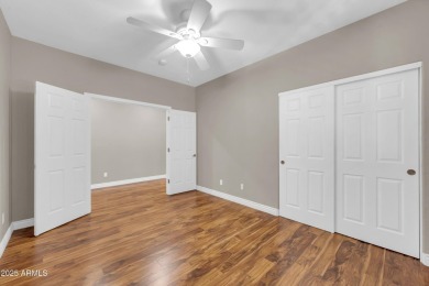Beautiful single level home located on a private golf course lot on Seville Golf and Country Club in Arizona - for sale on GolfHomes.com, golf home, golf lot
