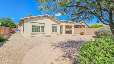 Beautiful single level home located on a private golf course lot on Seville Golf and Country Club in Arizona - for sale on GolfHomes.com, golf home, golf lot