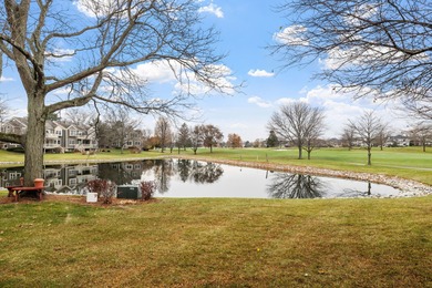 Spectacular 3-bedrooms, 2.2-bath home overlooking the pond and on White Eagle Golf Club in Illinois - for sale on GolfHomes.com, golf home, golf lot