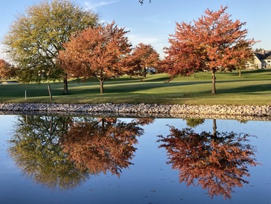 Spectacular 3-bedrooms, 2.2-bath home overlooking the pond and on White Eagle Golf Club in Illinois - for sale on GolfHomes.com, golf home, golf lot