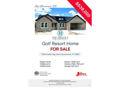 Discover the charm of living on the golf course in a new home at on Hideout Golf Club and Resort  in Texas - for sale on GolfHomes.com, golf home, golf lot