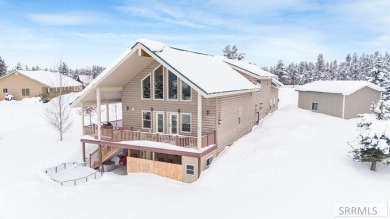 Beautiful large cabin in Island Park village on the golf course on Island Park Village Resort Golf Course in Idaho - for sale on GolfHomes.com, golf home, golf lot