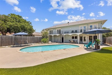 No cookie-cutter house here! Located on the 18th tee box in on De Cordova Bend Country Club in Texas - for sale on GolfHomes.com, golf home, golf lot