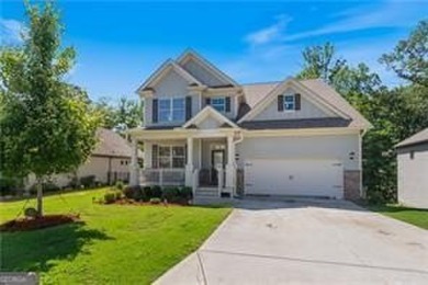 Beautifully newly built craftsman home. Meticulously designed on The Highlands Course at Lake Arrowhead in Georgia - for sale on GolfHomes.com, golf home, golf lot