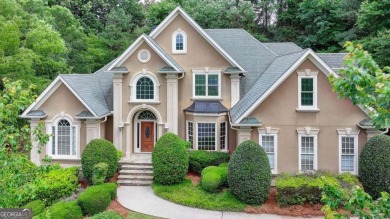 Gorgeous 5 bed/4.5 bath MASTER-ON-MAIN home with HEATED on Laurel Springs Golf Club in Georgia - for sale on GolfHomes.com, golf home, golf lot
