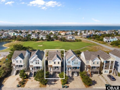 GOLF COURSE FRONTAGE + SOUND VIEWS + OCEAN PEEKS + PRIVATE POOL on  in North Carolina - for sale on GolfHomes.com, golf home, golf lot