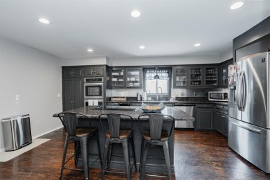 Welcome to your dream lakefront retreat! This stunning 5-bedroom on Lakeside Village Golf Course in Texas - for sale on GolfHomes.com, golf home, golf lot