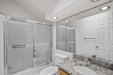 Large end-unit townhouse on the 7th hole of the famed Donald on Buck Hill Golf Club  in Pennsylvania - for sale on GolfHomes.com, golf home, golf lot
