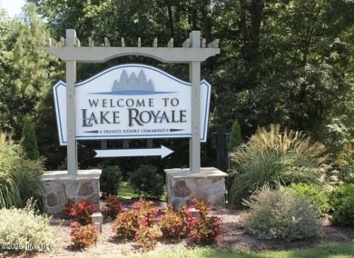 Welcome to beautiful home on large lot in gated community of on River Golf and County Club at Lake Royale in North Carolina - for sale on GolfHomes.com, golf home, golf lot