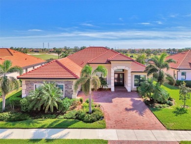 Welcome to 25261 Spartina Drive, the epitome of elegance in the on Sarasota National Golf Club in Florida - for sale on GolfHomes.com, golf home, golf lot