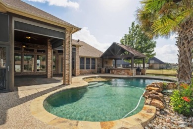 Stunning waterfront home in the coveted community of The Island on Harbor Lakes Golf Club in Texas - for sale on GolfHomes.com, golf home, golf lot