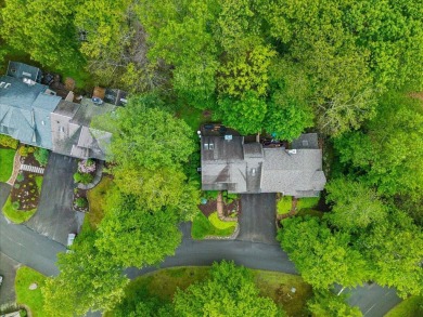 Large end-unit townhouse on the 7th hole of the famed Donald on Buck Hill Golf Club  in Pennsylvania - for sale on GolfHomes.com, golf home, golf lot