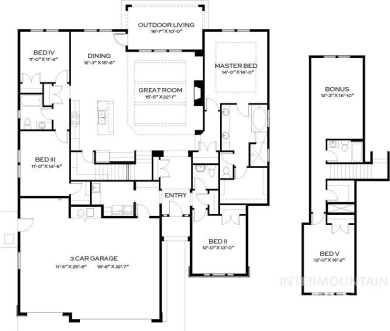 Fall in love with the *Riviera Bonus + Bedroom* By Tresidio on Eagle Legacy Golf Course in Idaho - for sale on GolfHomes.com, golf home, golf lot