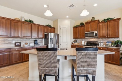 Awarded Best Home on Tour! Former Model Home in Estrella on Estrella Mountain Ranch Golf Course in Arizona - for sale on GolfHomes.com, golf home, golf lot