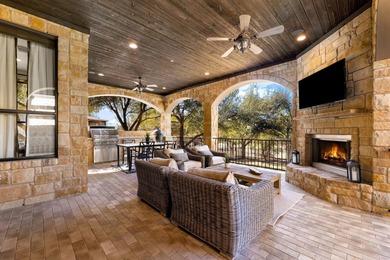 Stunning home along the iconic 18th hole of the exclusive on University of Texas Golf Club in Texas - for sale on GolfHomes.com, golf home, golf lot