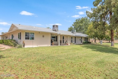 Beautifully remodeled home with endless on-trend features on Sun City Riverview Golf Course in Arizona - for sale on GolfHomes.com, golf home, golf lot