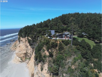 DRAMATIC OCEANFRONT SETTING With Quite Simply The Most STUNNING on Sunset Bay Golf Course in Oregon - for sale on GolfHomes.com, golf home, golf lot