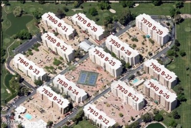 Rare 3-bed/3-bath condo offers resort-style living. With its on Scottsdale Shadows in Arizona - for sale on GolfHomes.com, golf home, golf lot