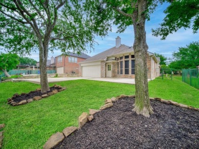 Nestled along the 4th fairway of The Trails Golf Course, this on The Trails of Frisco Golf Club in Texas - for sale on GolfHomes.com, golf home, golf lot