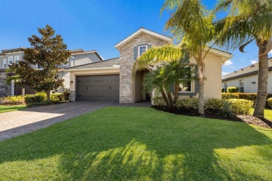 Under contract-accepting backup offers. CUSTOM WATERFRONT POOL on Esplanade Golf and Country at Lakewood Ranch in Florida - for sale on GolfHomes.com, golf home, golf lot