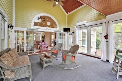 This exceptional custom-built home showcases timeless Low on Lockwood Folly Country Club in North Carolina - for sale on GolfHomes.com, golf home, golf lot