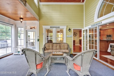 This exceptional custom-built home showcases timeless Low on Lockwood Folly Country Club in North Carolina - for sale on GolfHomes.com, golf home, golf lot