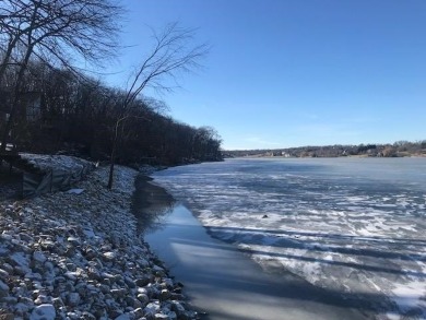 Beautiful 1.9-acre wooded waterfront lot on the main body of on Lake Carroll Golf Course in Illinois - for sale on GolfHomes.com, golf home, golf lot