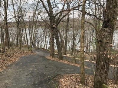 Beautiful 1.9-acre wooded waterfront lot on the main body of on Lake Carroll Golf Course in Illinois - for sale on GolfHomes.com, golf home, golf lot