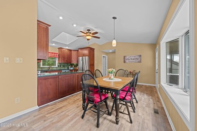 Welcome to your dream escape on the water! Nestled on wooded 2 on River Bend Golf and Country Club in North Carolina - for sale on GolfHomes.com, golf home, golf lot