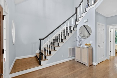 Nestled in the award-winning Heritage community, located in Wake on Heritage Golf Club in North Carolina - for sale on GolfHomes.com, golf home, golf lot