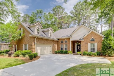 Beautiful four-sided brick home on the 13th green in the on  in Georgia - for sale on GolfHomes.com, golf home, golf lot