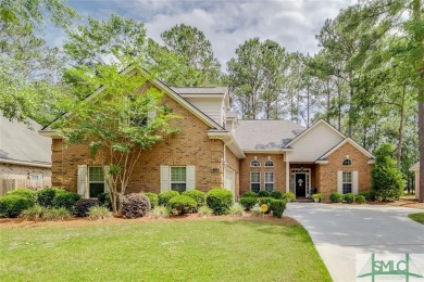 Beautiful four-sided brick home on the 13th green in the on  in Georgia - for sale on GolfHomes.com, golf home, golf lot