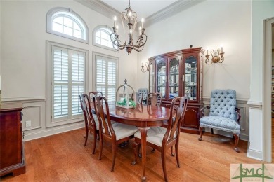 Beautiful four-sided brick home on the 13th green in the on  in Georgia - for sale on GolfHomes.com, golf home, golf lot