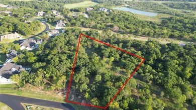 Gorgeous wooded bluff lot in the luxurious upscale gated on The Patriot in Oklahoma - for sale on GolfHomes.com, golf home, golf lot