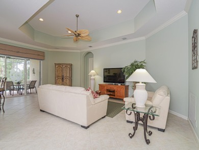 This exceptional 3-bedroom, 2-bathroom screened Pool home with on Champions Club at Summerfield in Florida - for sale on GolfHomes.com, golf home, golf lot