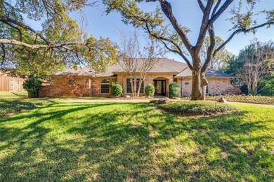 Situated on a gorgeous half acre creek lot this one-story, 4 on Sherrill Park Golf Course in Texas - for sale on GolfHomes.com, golf home, golf lot